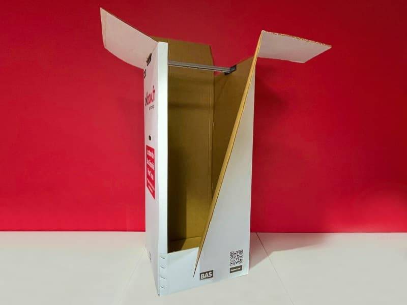 okbox garde meuble Evreux box stockage Carton penderie