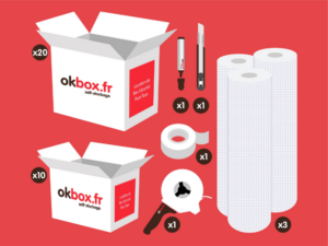 okbox garde meuble Evreux box stockage Pack L